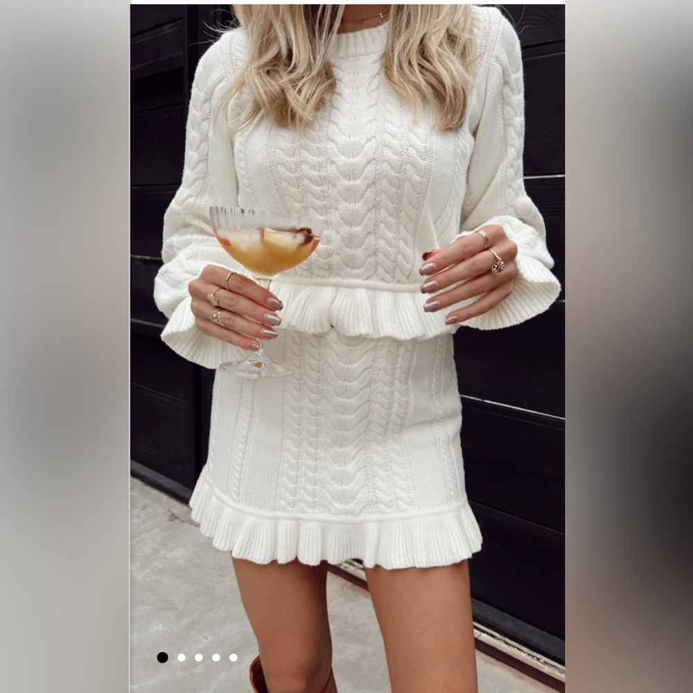 Mumu Sweater and Skirt Set